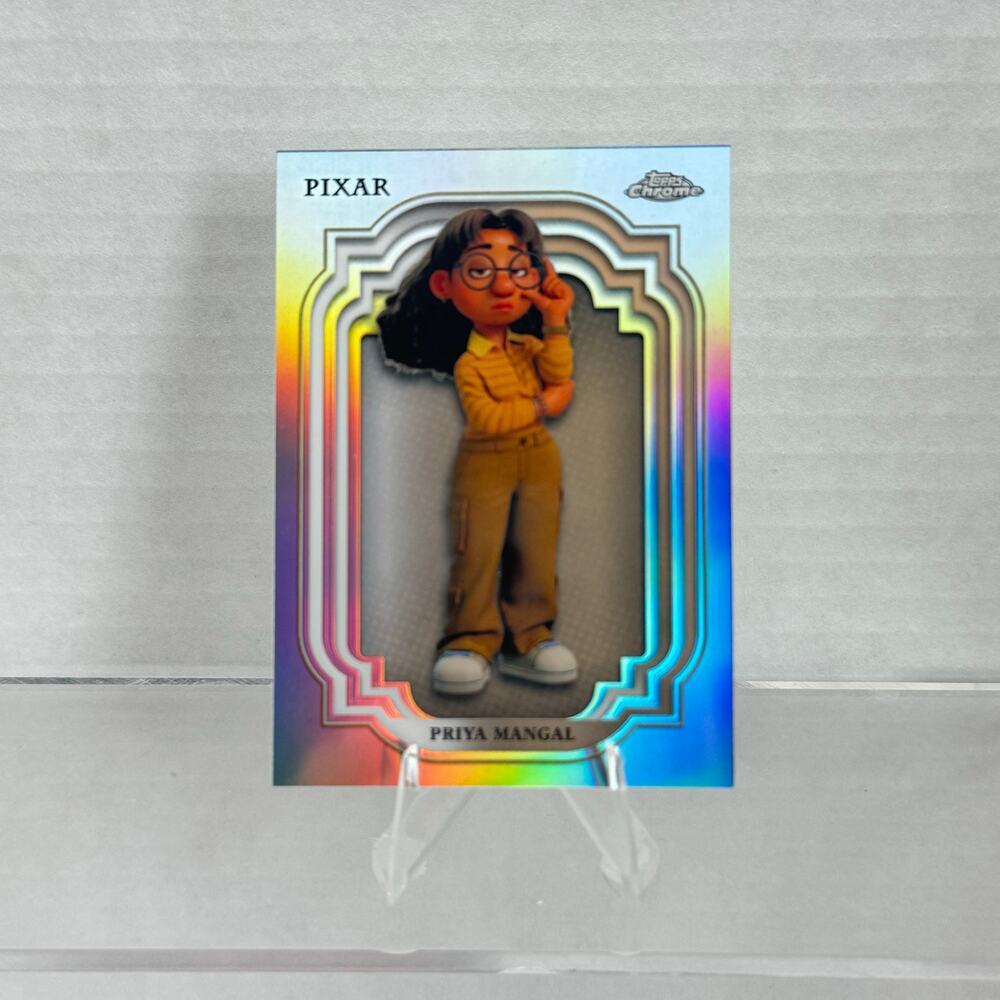 Disney Topps Chrome 2024 Priya Mangal Refractor Turning Red 194